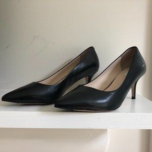 Cole Haan Vesta Black Leather Pumps